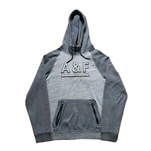 Vintage Y2K Abercrombie & Fitch XL Muscle Fit Mens A&F Hoodie READ DESCRIPTION